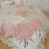 Rosy Whispers Bedding Set