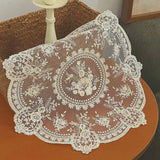 Rustic Gardenia Coaster