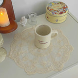 Rustic Gardenia Coaster