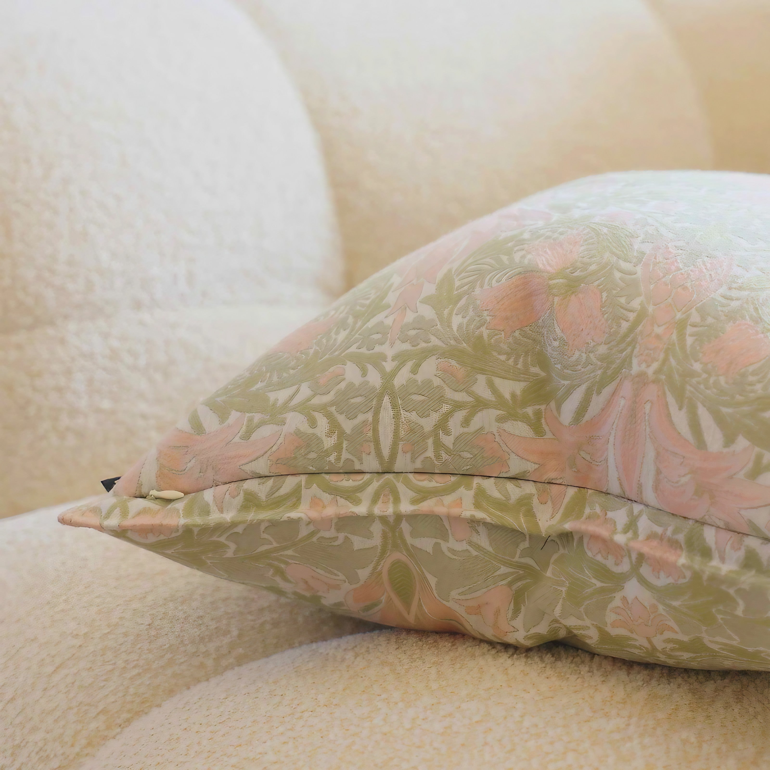 Sage Blossom Cushion Covers