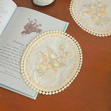 Satin Blossom Coasters