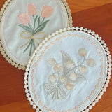 Satin Blossom Coasters