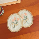 Satin Blossom Coasters