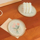 Satin Blossom Coasters