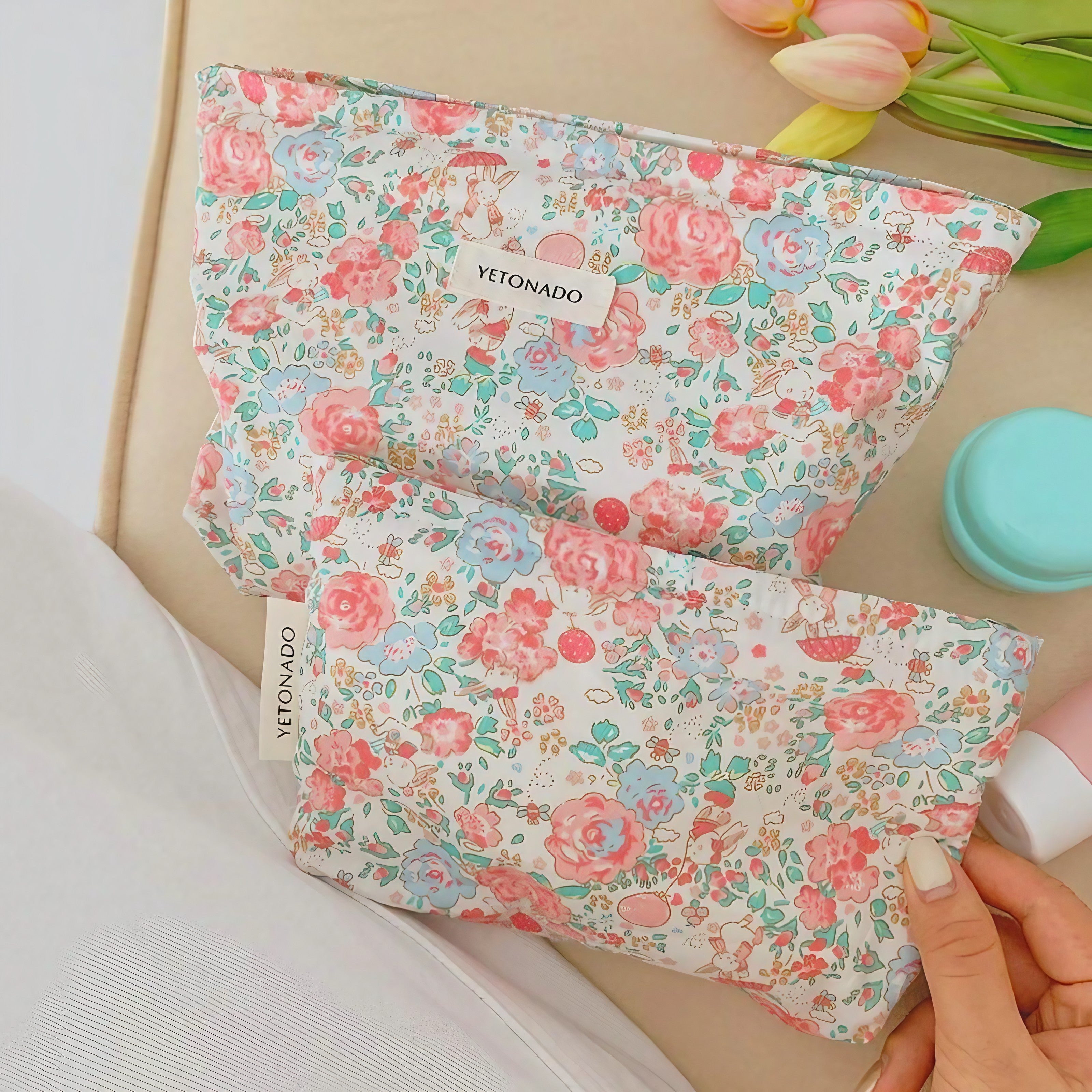 Secret Garden Bunny Pouch
