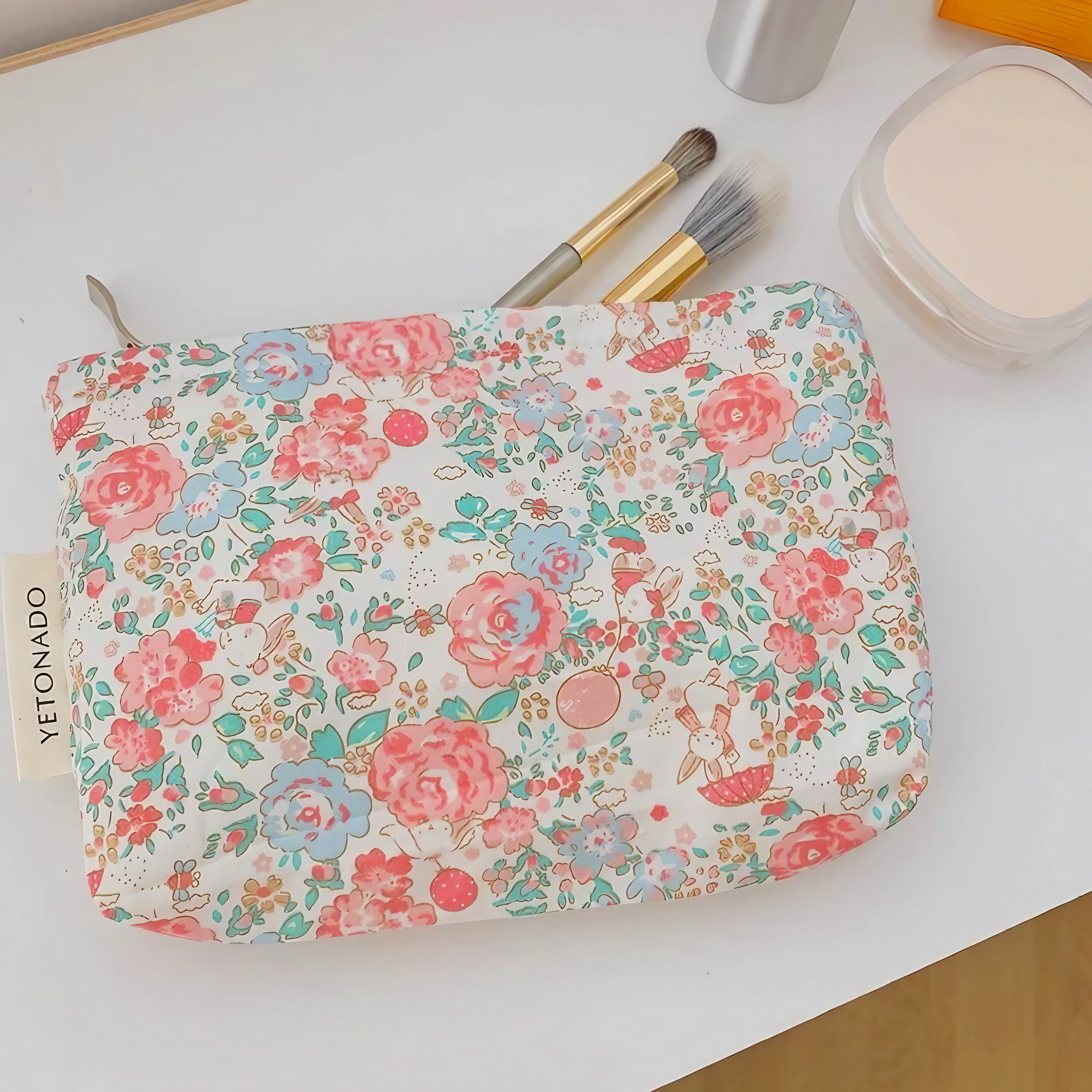 Secret Garden Bunny Pouch