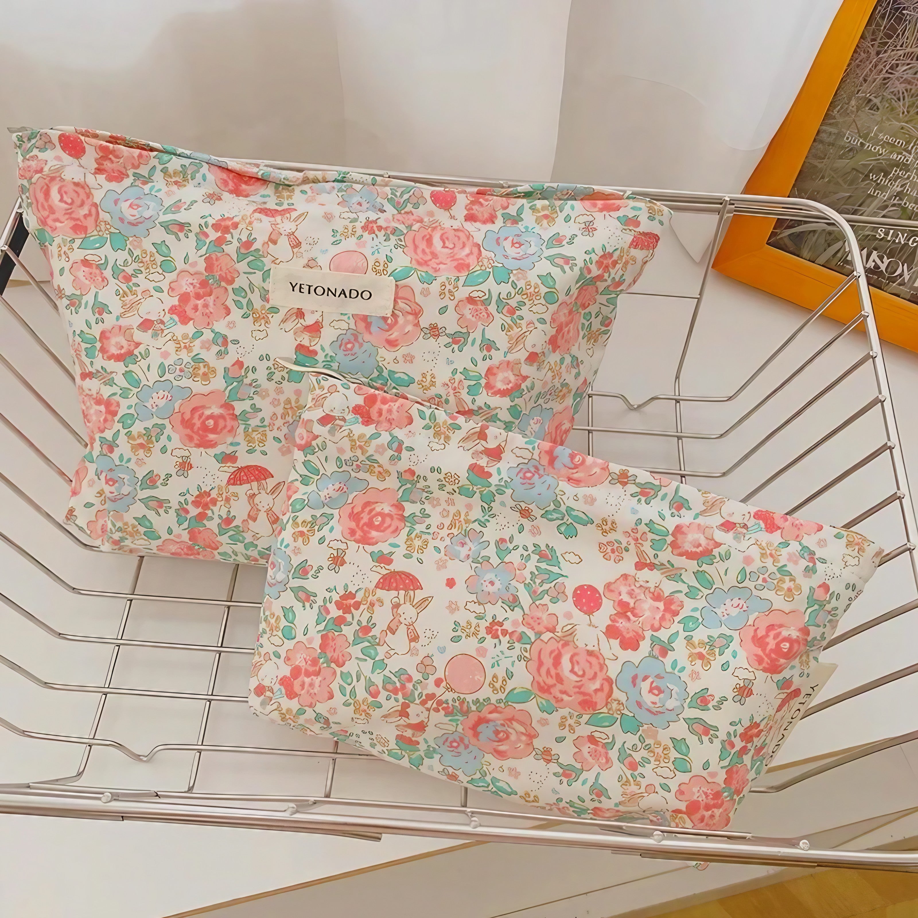 Secret Garden Bunny Pouch