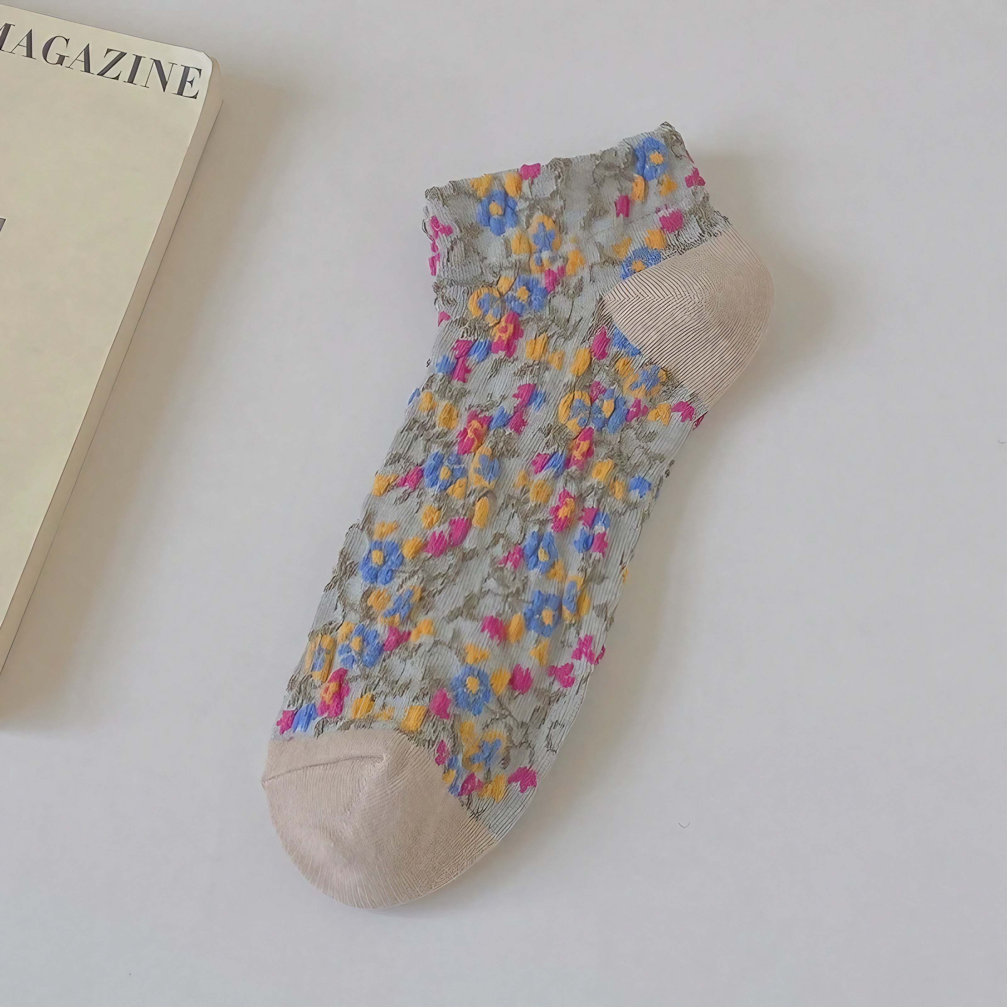 Secret Wildflower Socks
