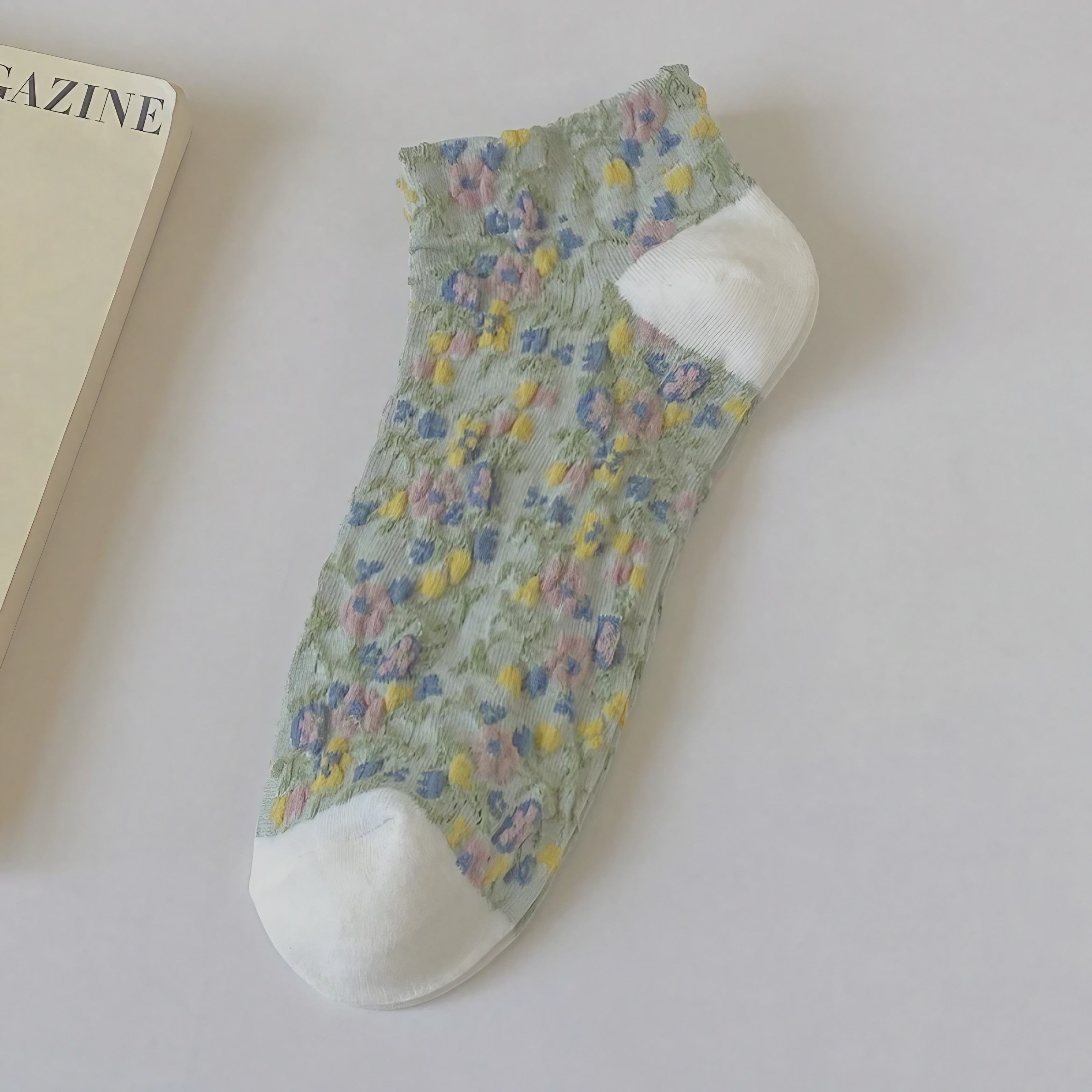 Secret Wildflower Socks