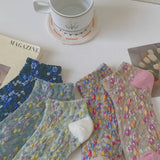 Secret Wildflower Socks