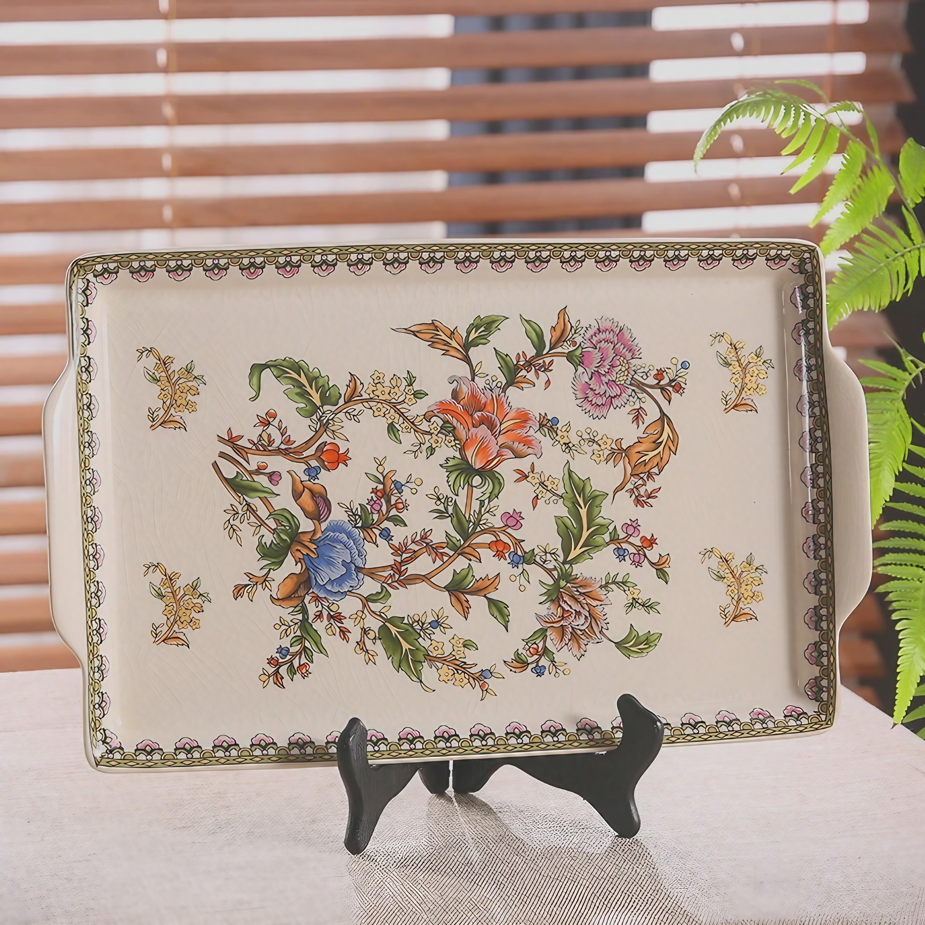 Serene Blossom Trays