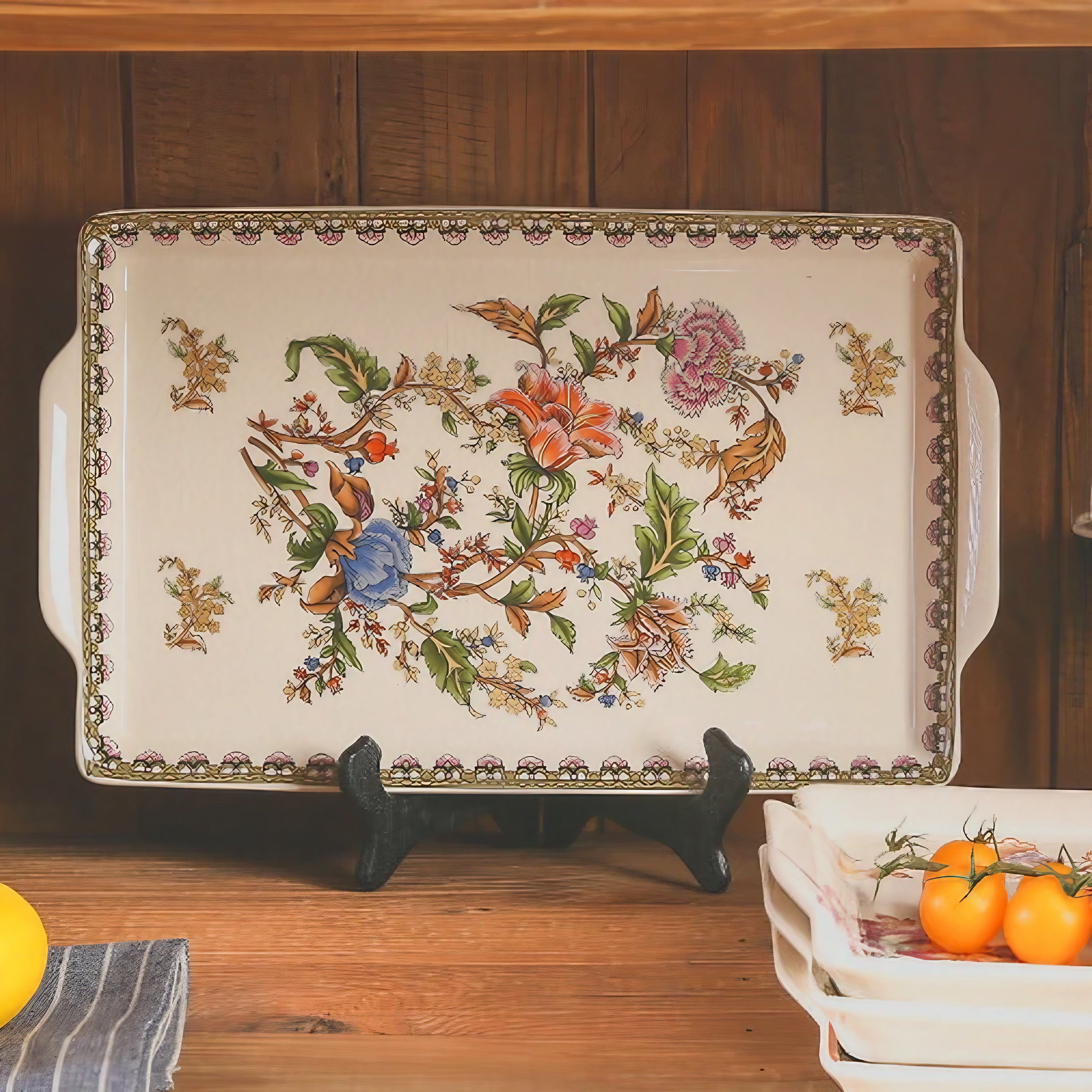 Serene Blossom Trays