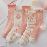 Blush Garden Socks