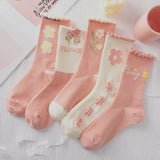 Blush Garden Socks