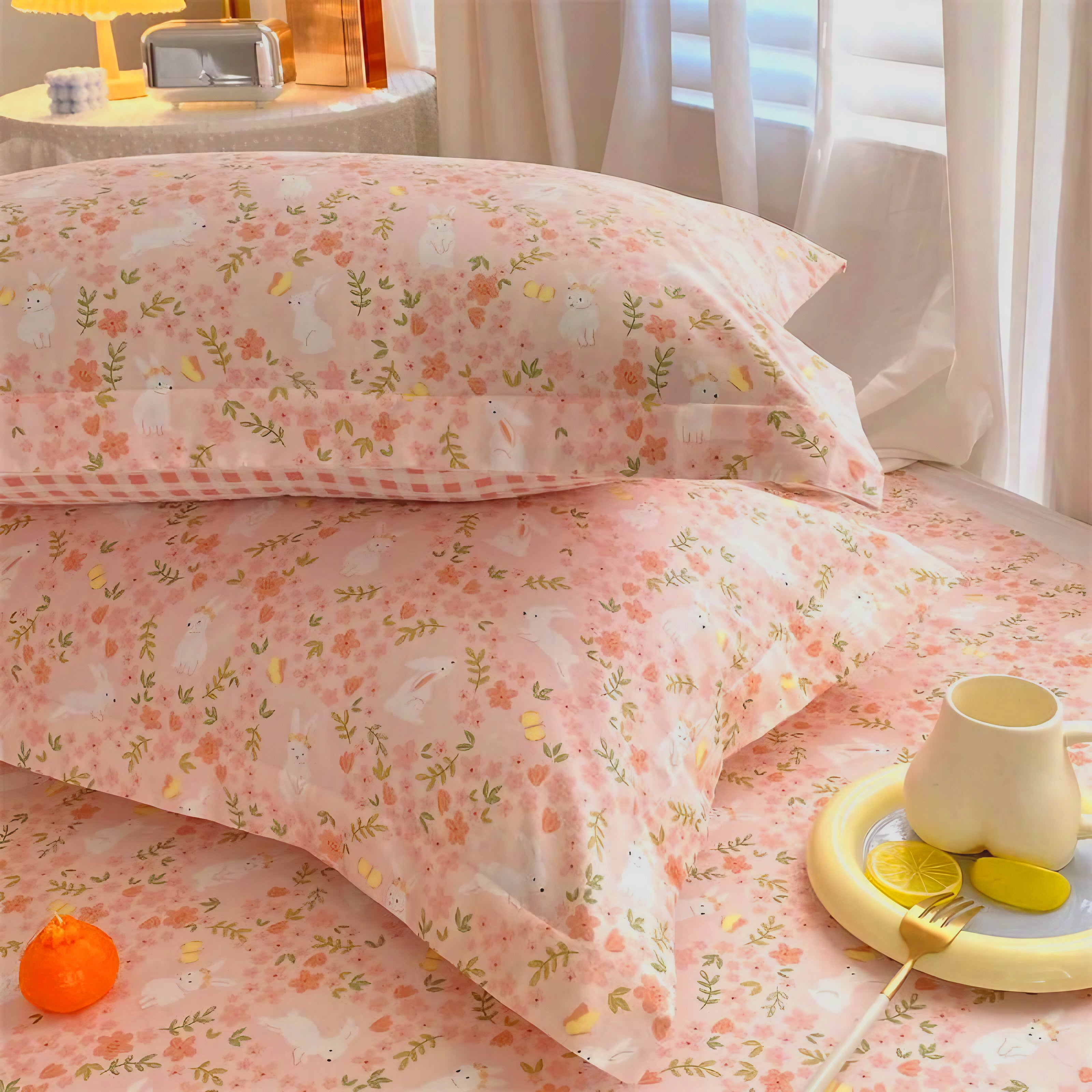 Soft Bloom Pillow