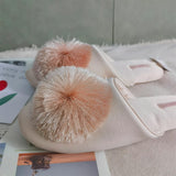 Soft Bloom Pom Slippers