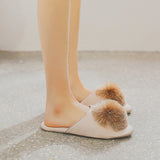 Soft Bloom Pom Slippers
