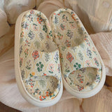 Soft Cottage Garden Slippers