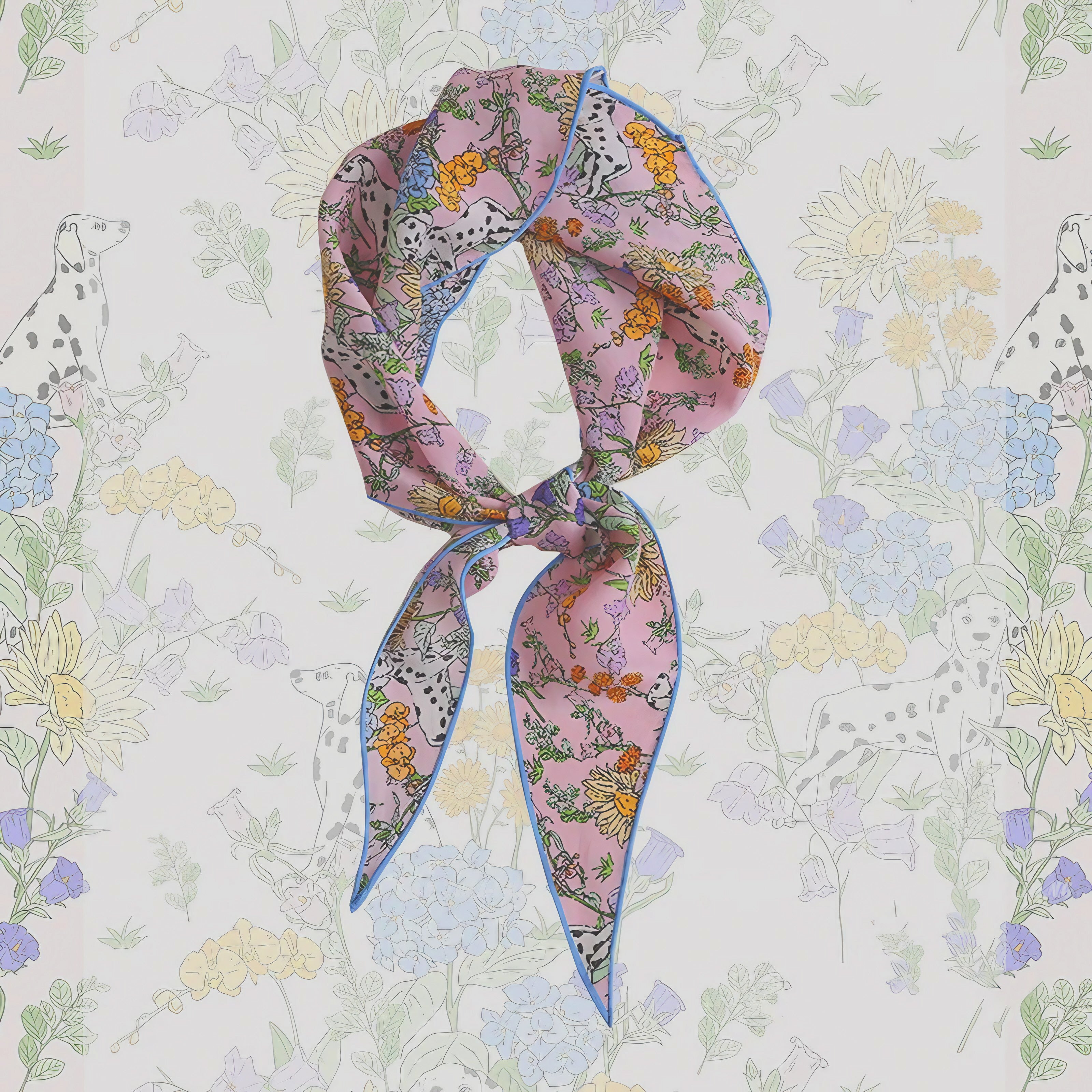 Spring Dalmatians Scarf