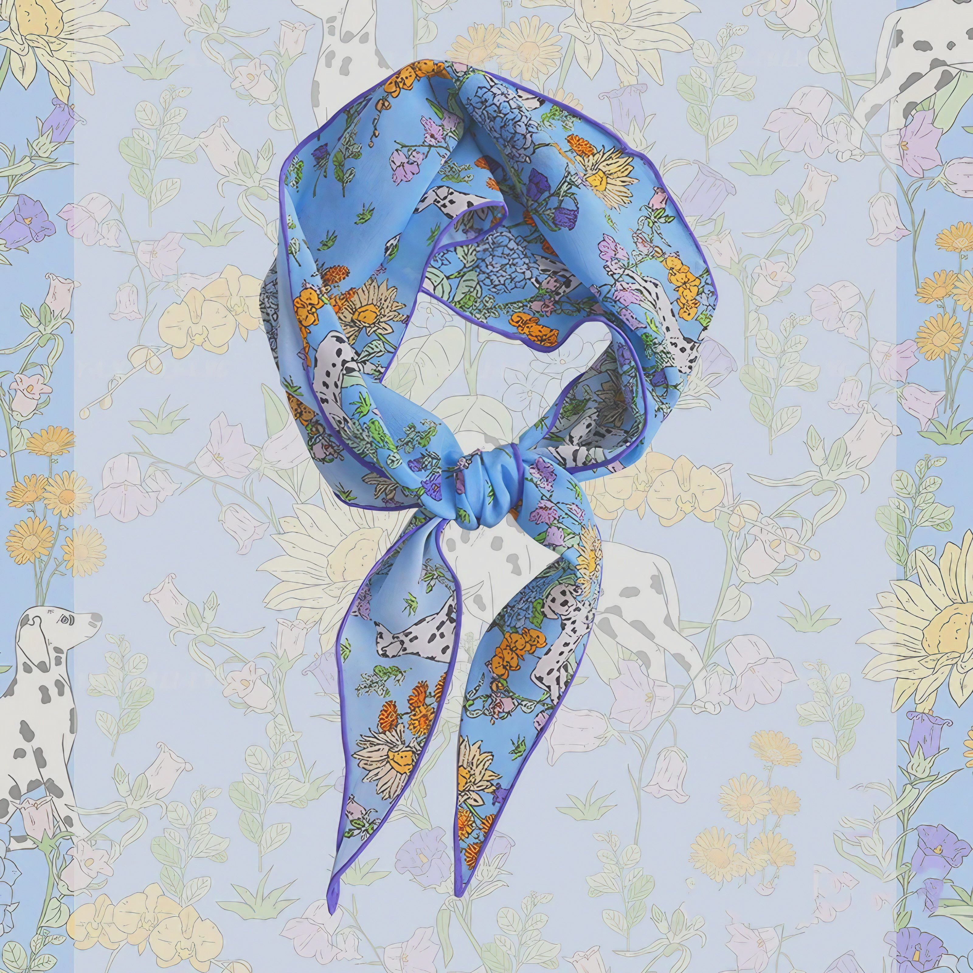 Spring Dalmatians Scarf