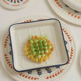Spring Symphony Scalloped Coaster
