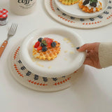 Spring Symphony Scalloped Coaster