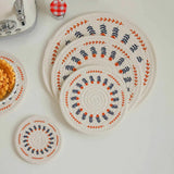 Spring Symphony Scalloped Coaster