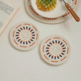 Spring Symphony Scalloped Coaster