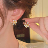Starlit Petal Earrings