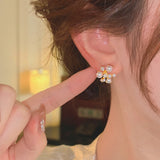 Starlit Petal Earrings