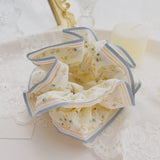 Stripe Edge Floral Hair Band