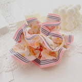 Stripe Edge Floral Hair Band