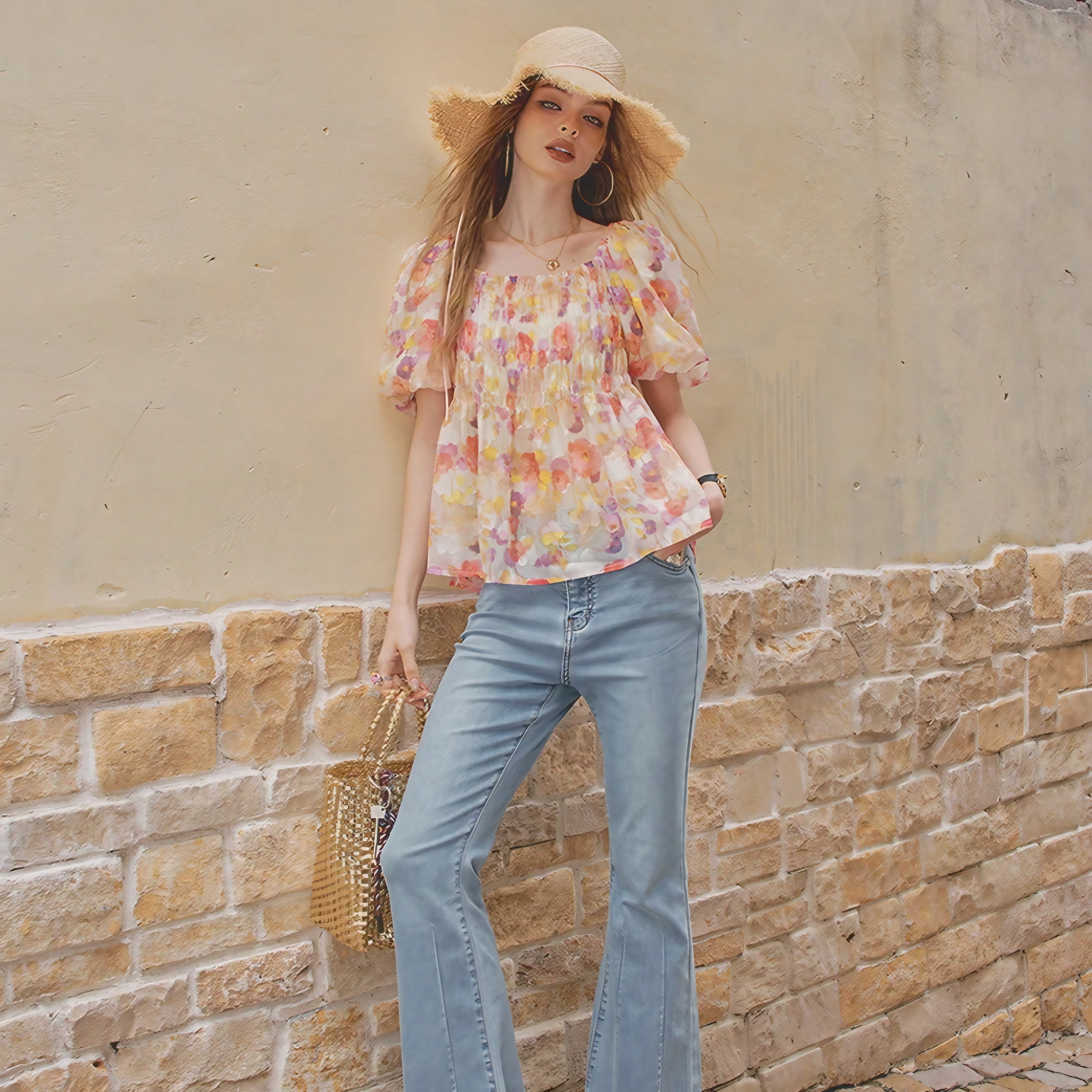 Sunlit Bloom Blouse