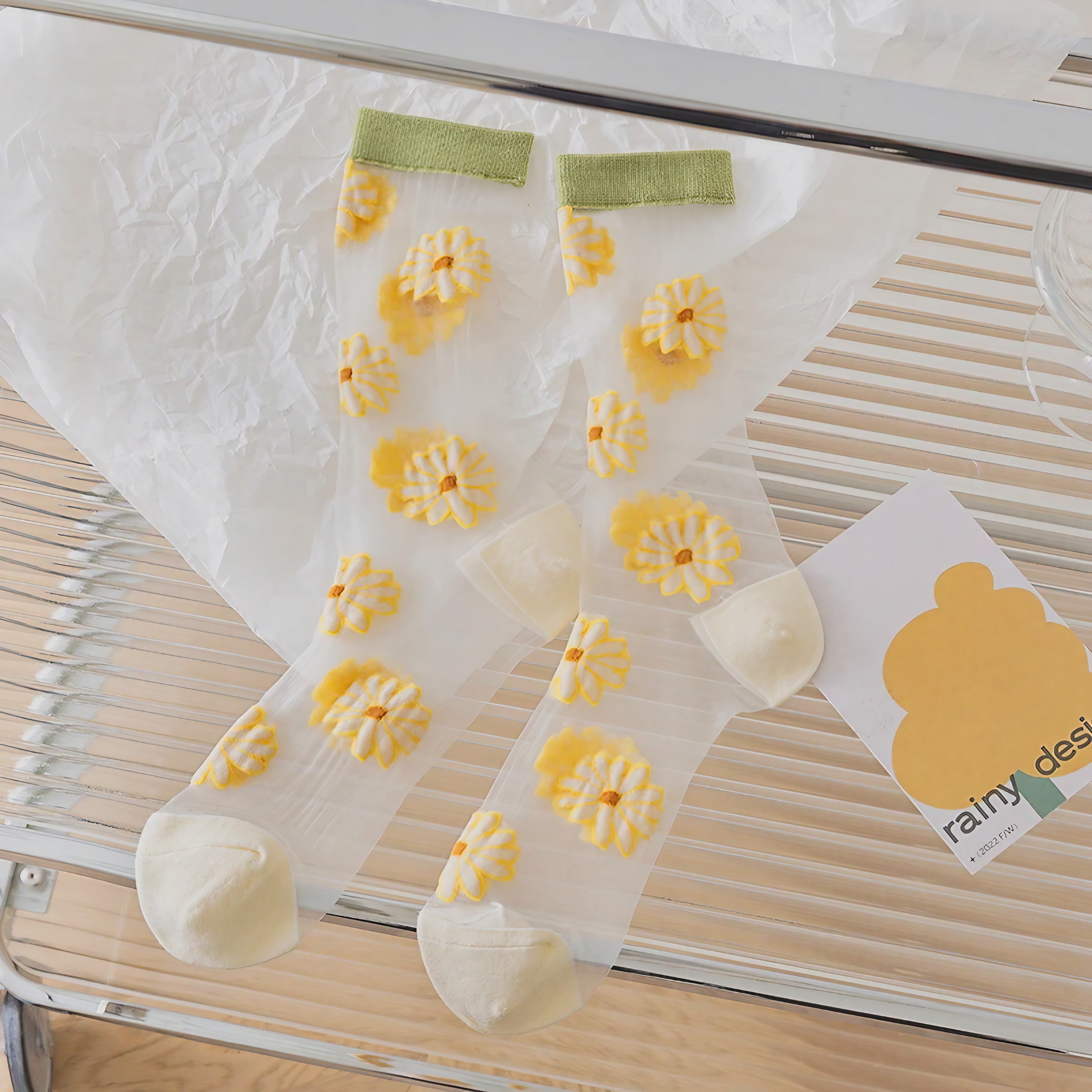 Bloom Veil Socks