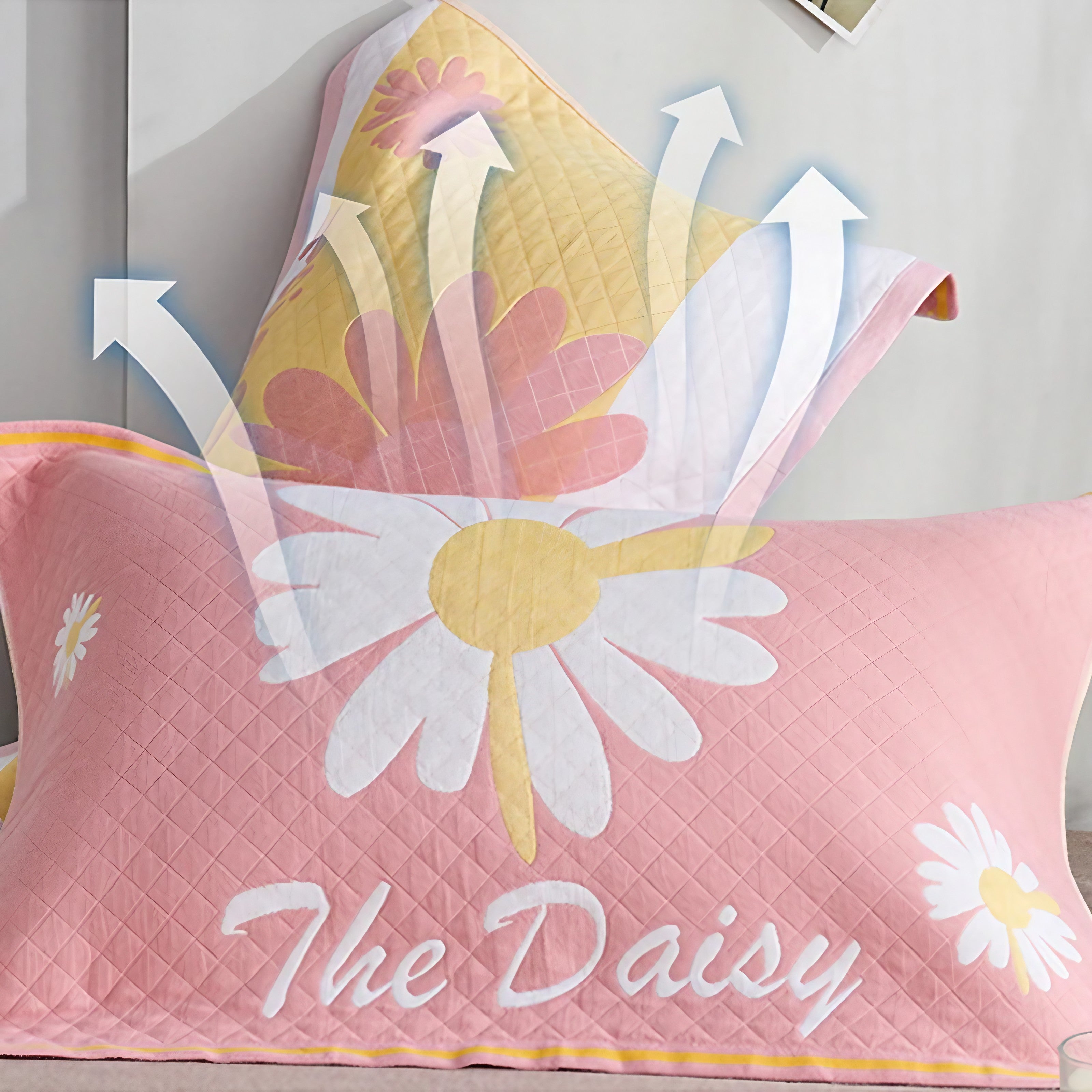 Sunny Daisy Pillowcase