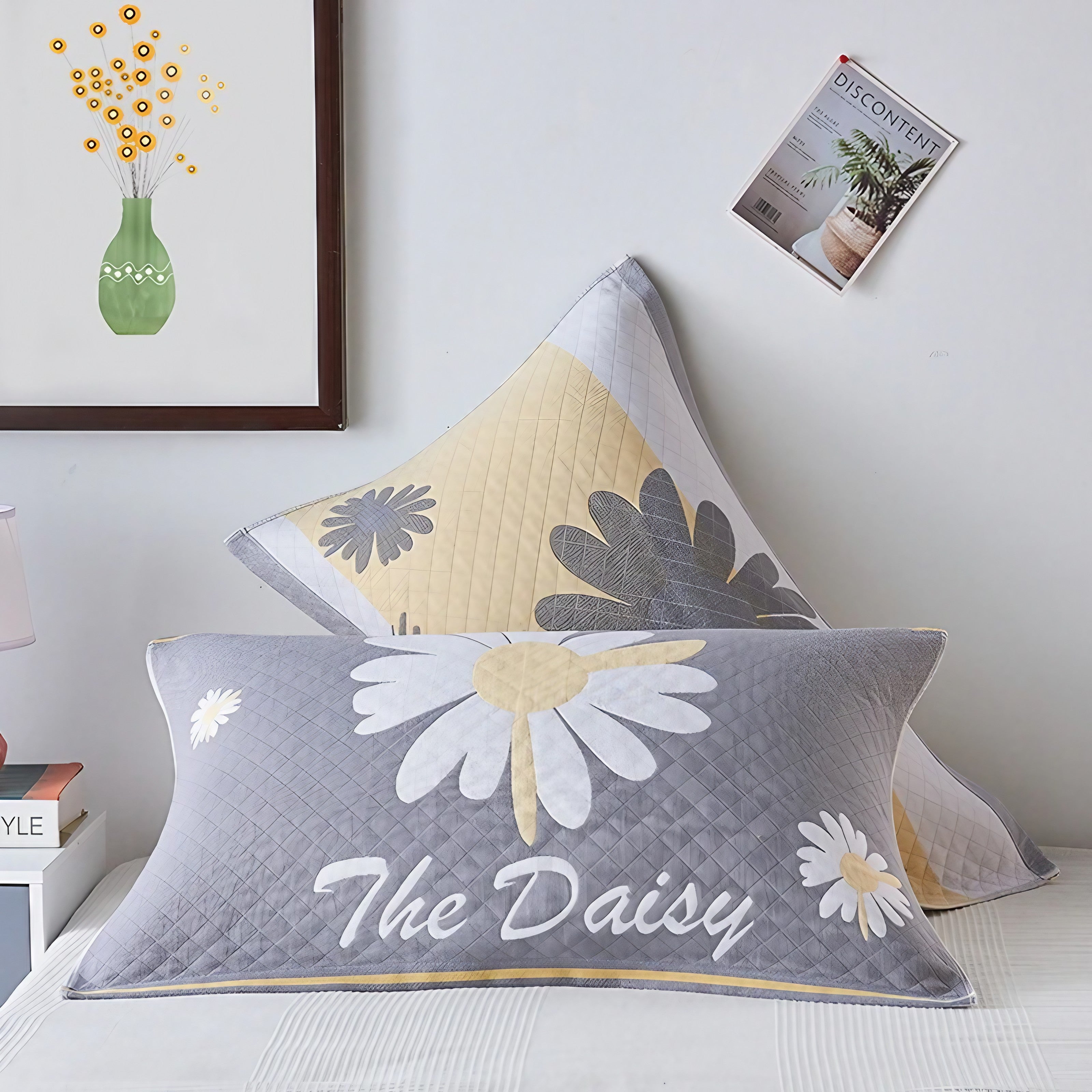 Sunny Daisy Pillowcase