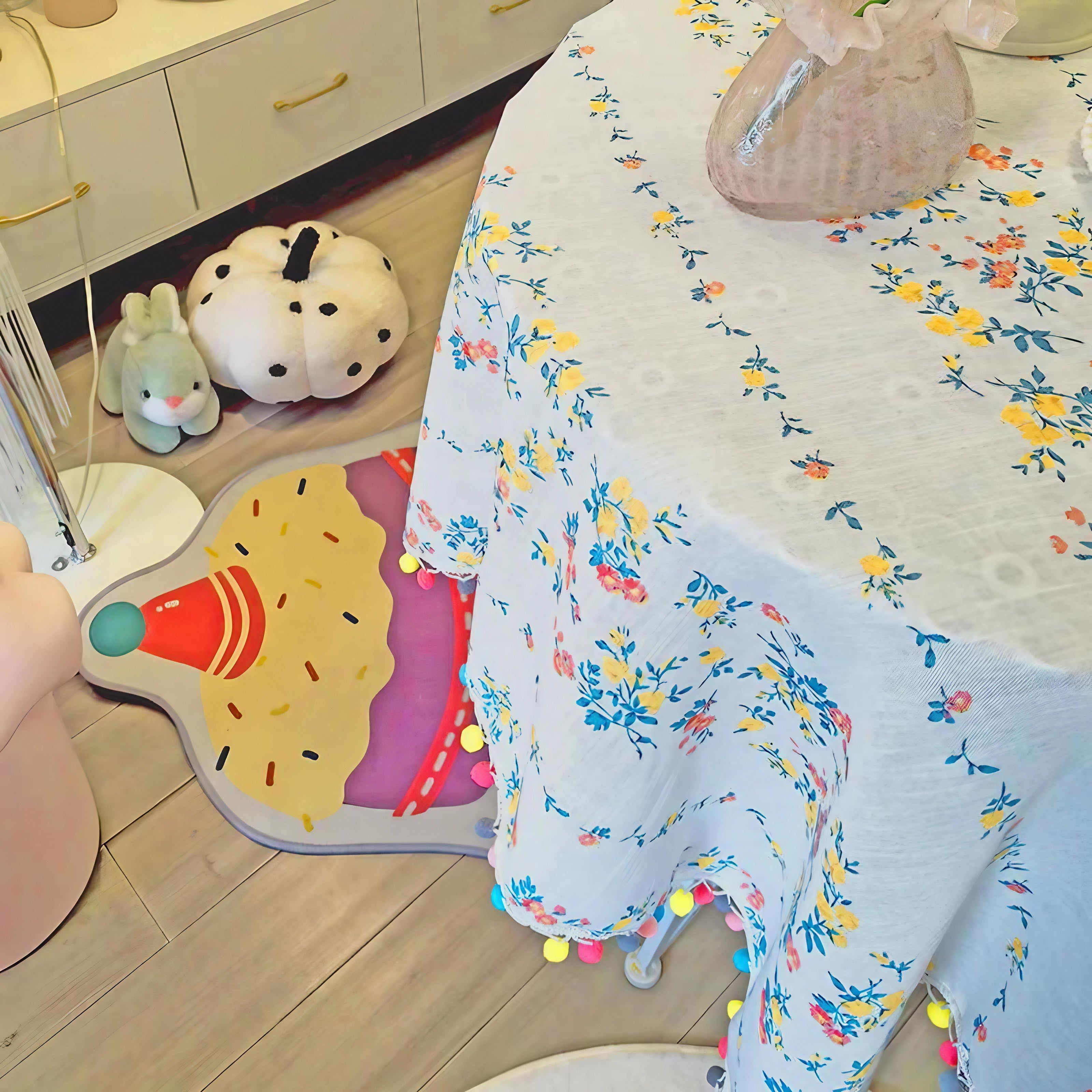 Sweet Garden Picnic Tablecloth