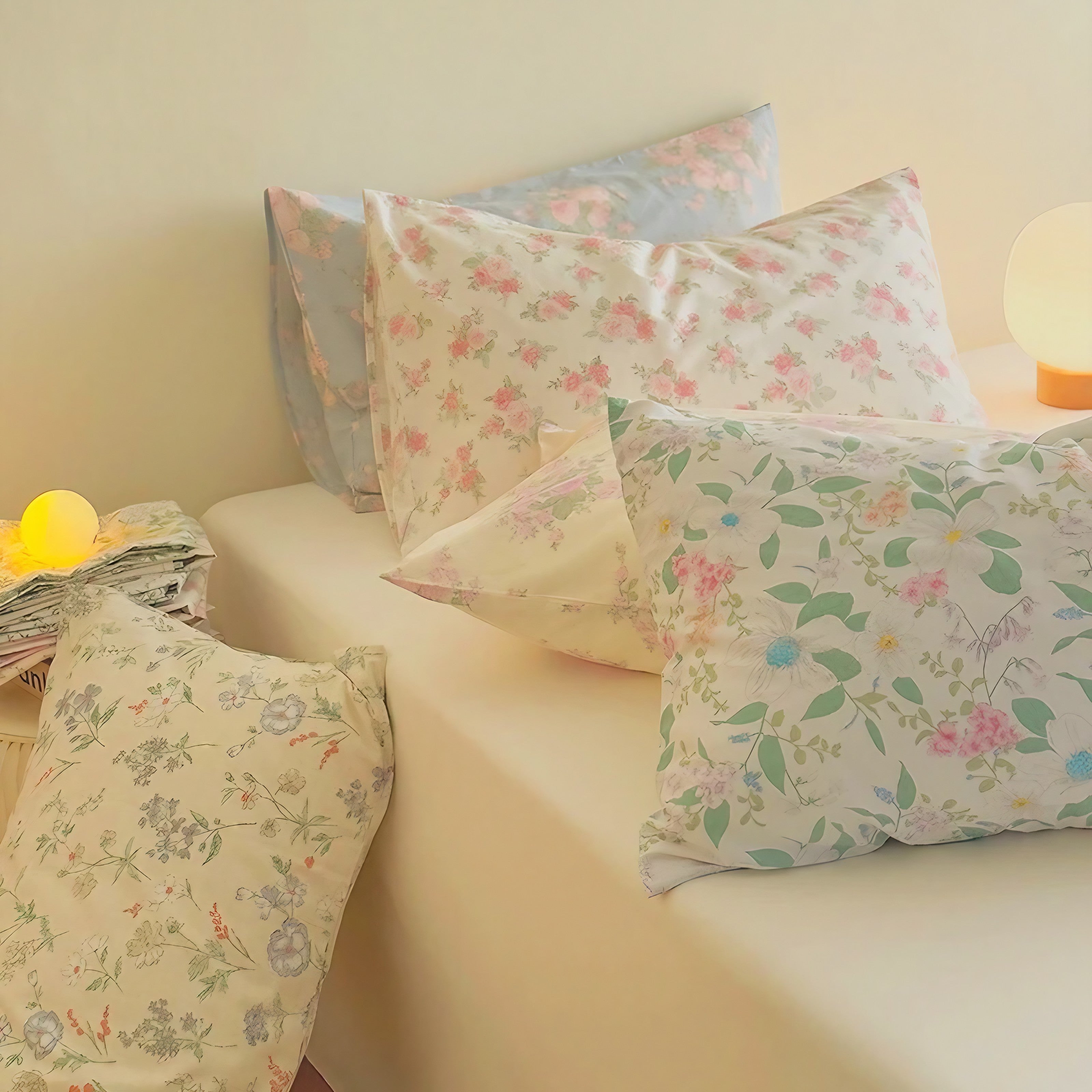 Sweet Rosebud Pillowcase