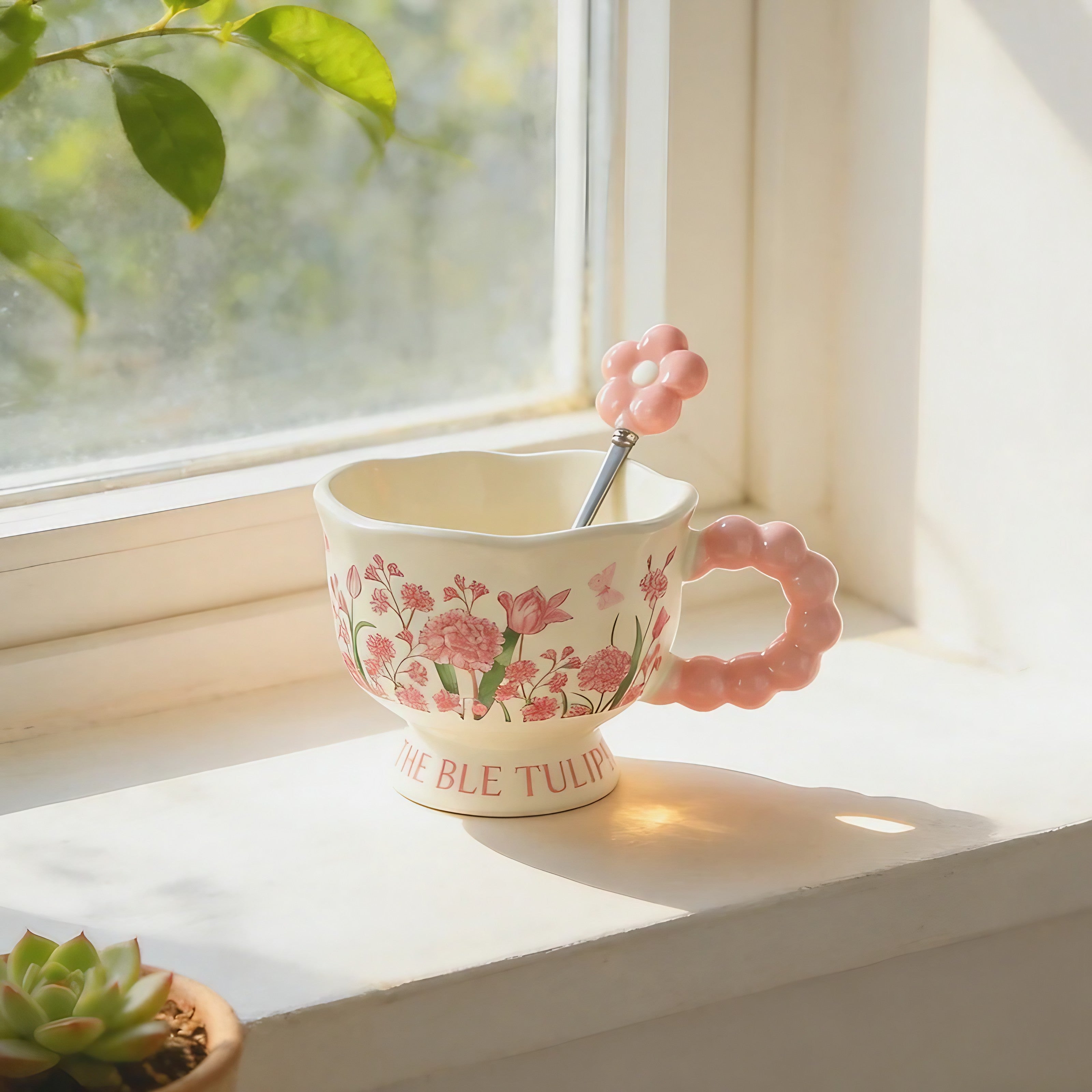Sweet Tulip Bubble Mugs