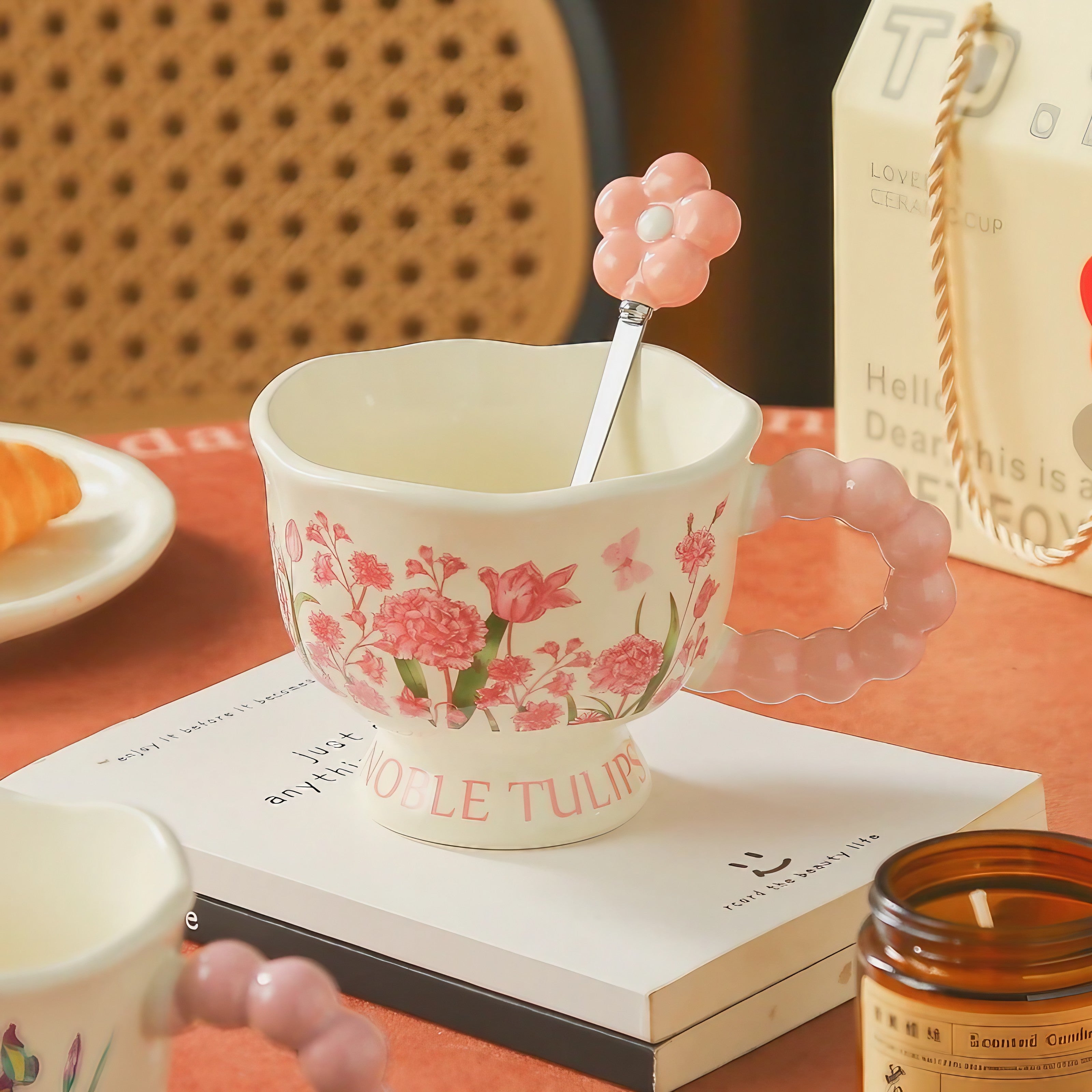 Sweet Tulip Bubble Mugs