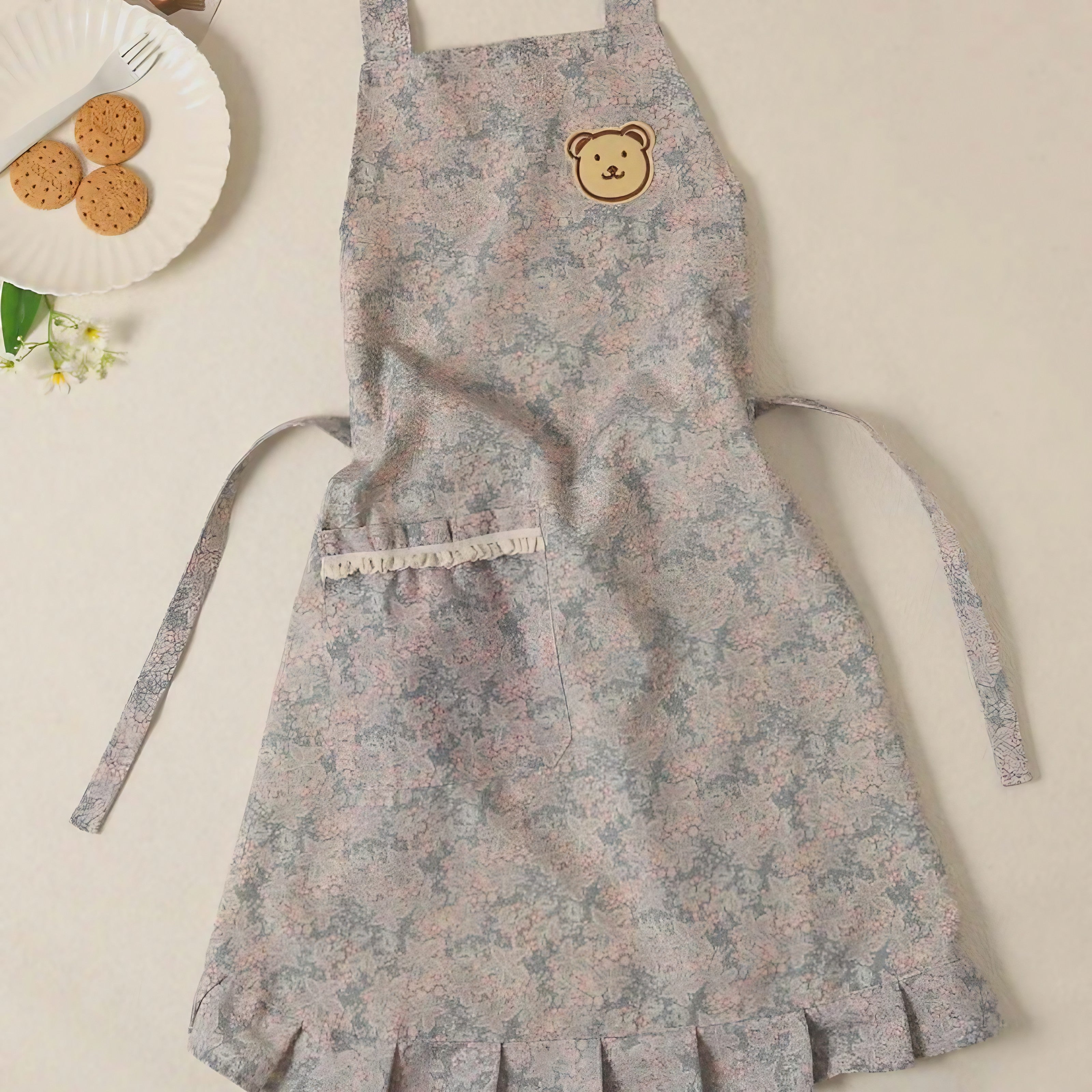 Sweetheart Cherry Blossom Apron