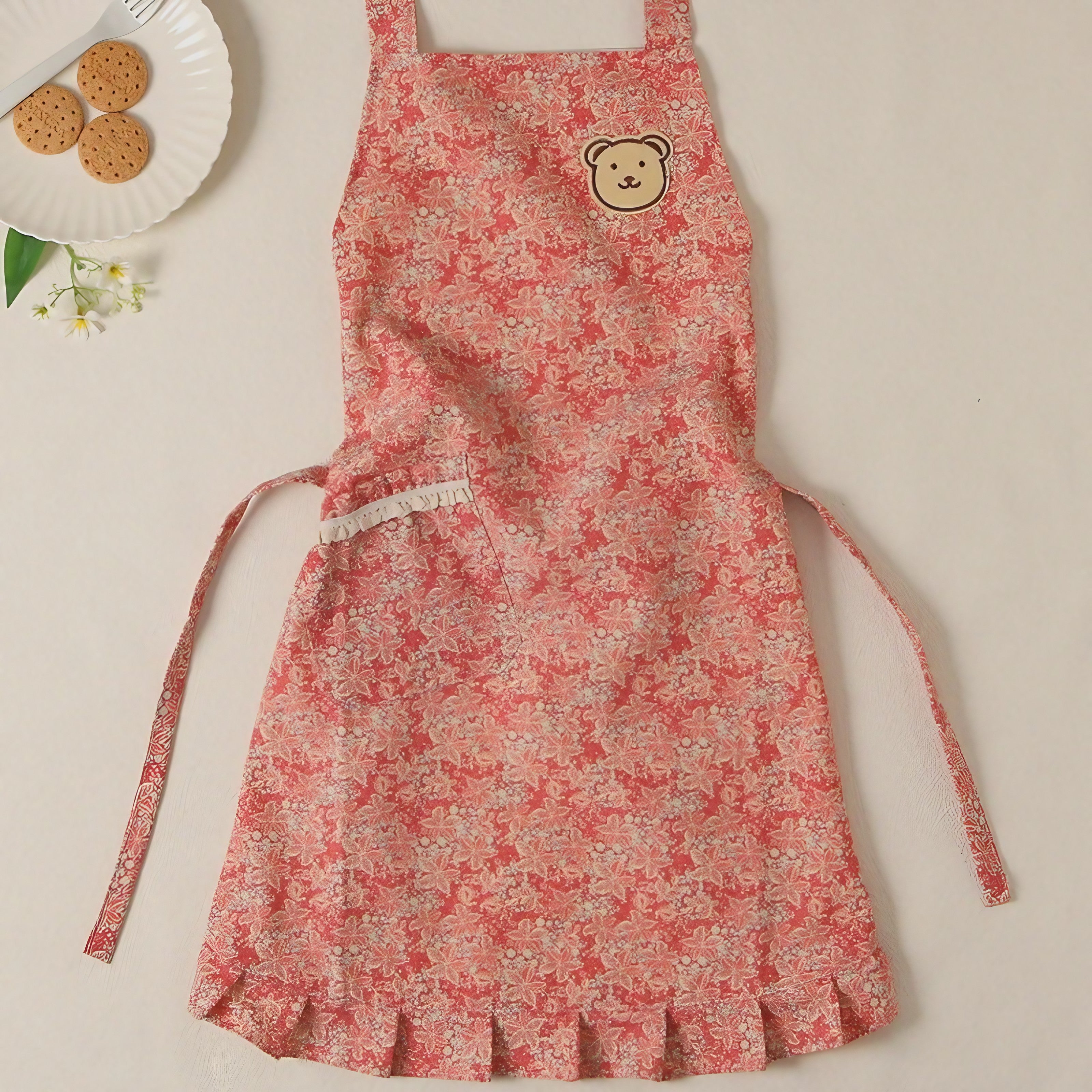 Sweetheart Cherry Blossom Apron