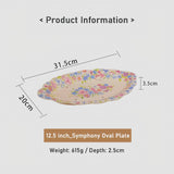 Symphony Oval Plate
