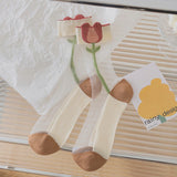 Bloom Veil Socks