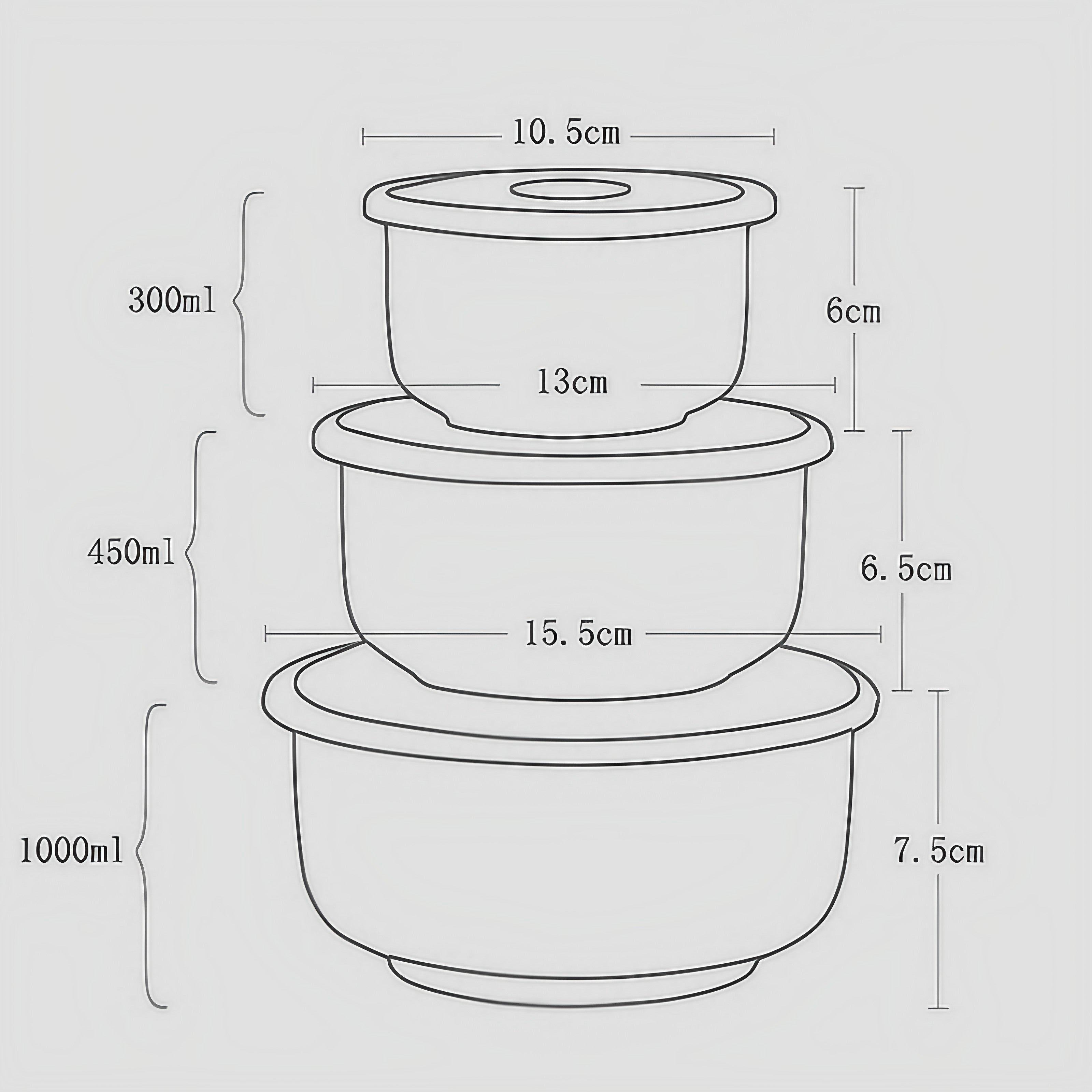 Tulip Bloom Food Storage Set