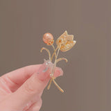 Tulip Glow Brooch