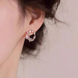 Tulip Halo Earrings