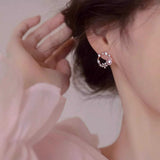 Tulip Halo Earrings