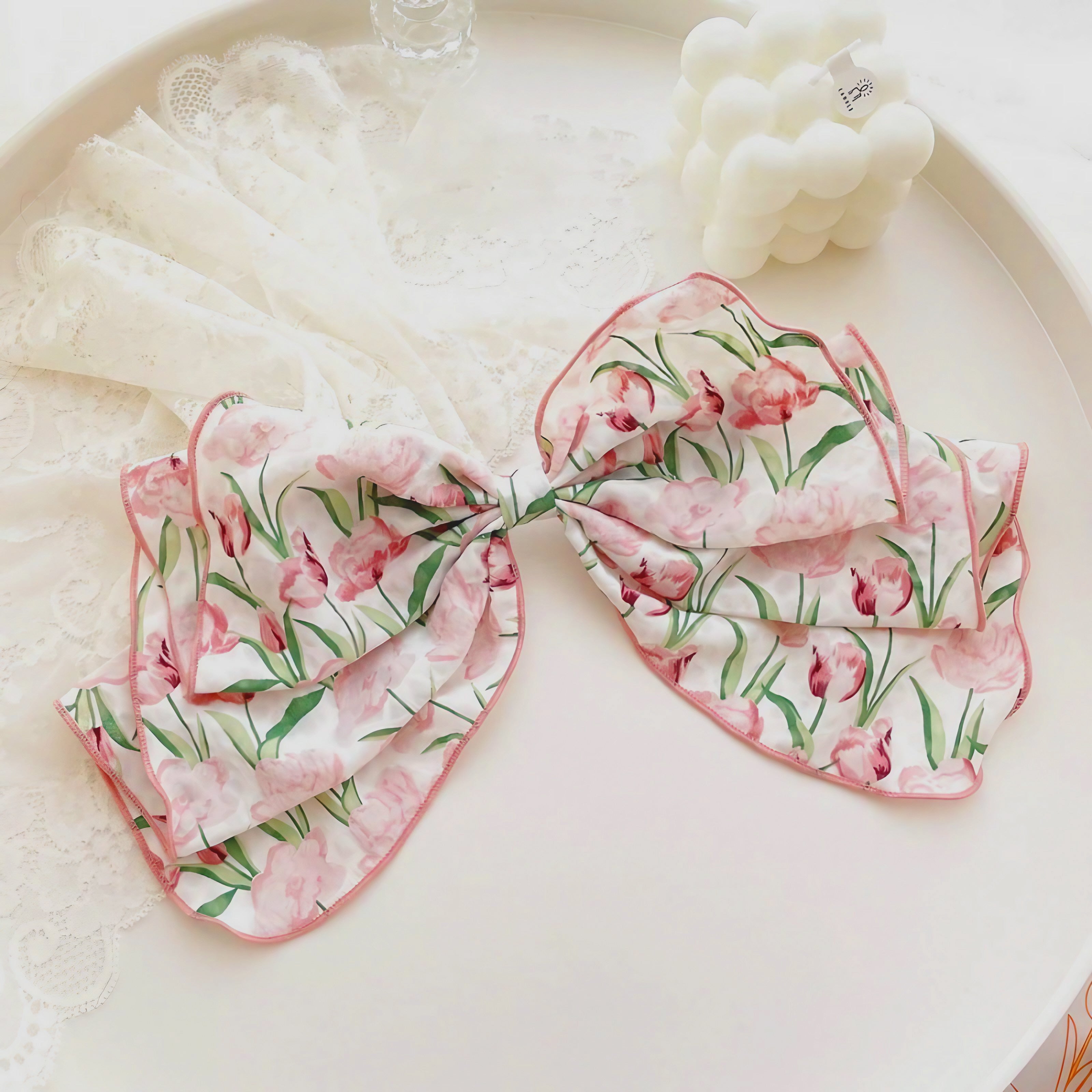 Tulip Veil Hairpin