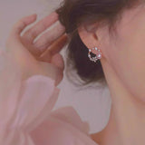 Tulip Halo Earrings